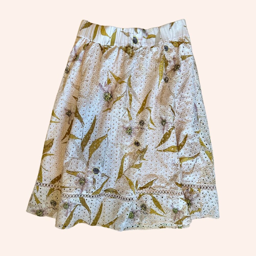 Ted Baker London Cabana Broderie Skirt